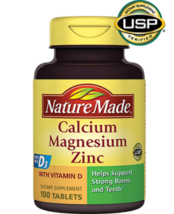 Кальций + Магний + Цинк - Инструкция, 200 таблеток