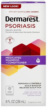 Шампунь против Псориаза с Кондиционером, Dermarest Psoriasis 236 мл.