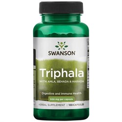 Трифала / Triphala, 500 мг 100 капсул 16109