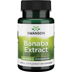 Банаба Экстракт / Banaba Extract, 60 мг 90 капсул 16218