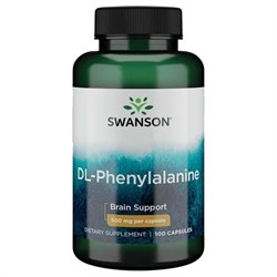 DL-Фенилаланин, (обезболивающее) 500 мг 100 капсул 16183