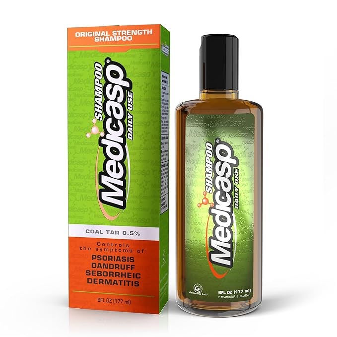 Medicasp шампунь, 177 мл. Шампунь с каменноугольной смолой 16393