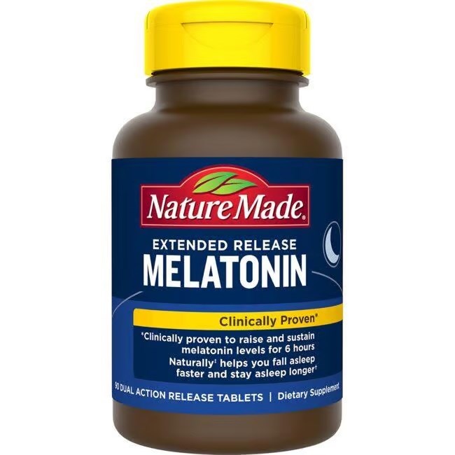 Nature Made Extended Release Melatonin\ Мелатонин медленного всасывания NTM123