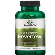 Пиретрум (пижма) Feverfew 380мг, 100 капсул SW1700