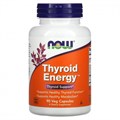 NOW Foods, Thyroid Energy, Тироид энерджи 90\180 растительных капсул NOW-03368